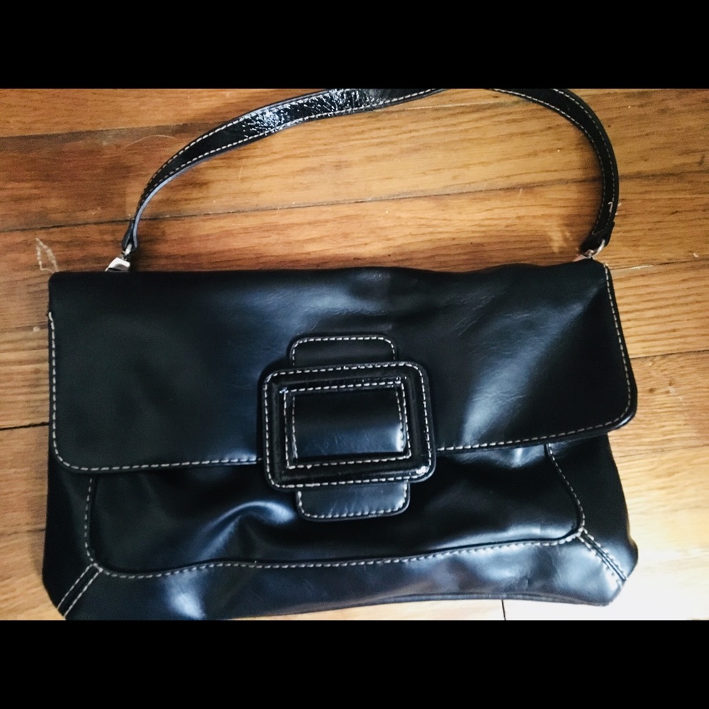 Black handbag